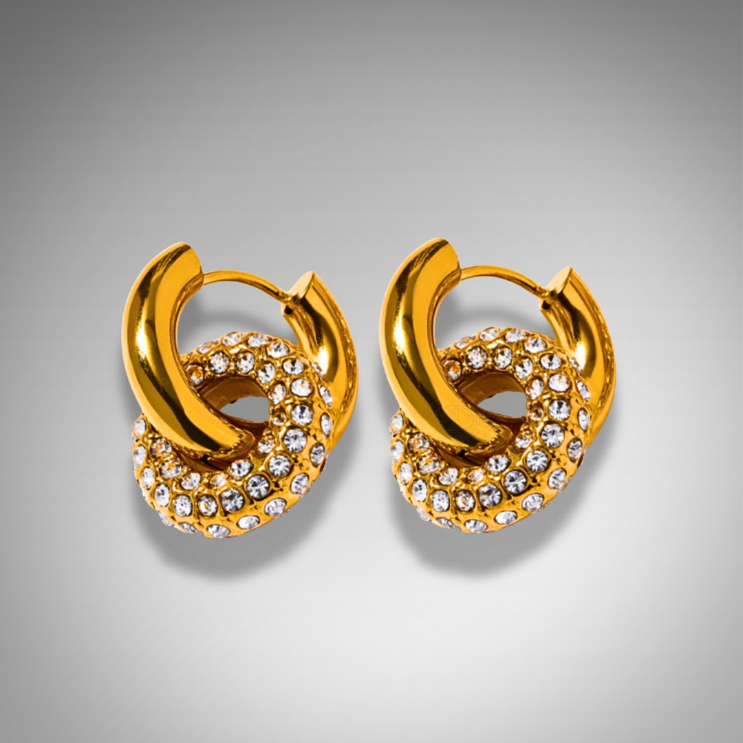 Golden Halos Earrings