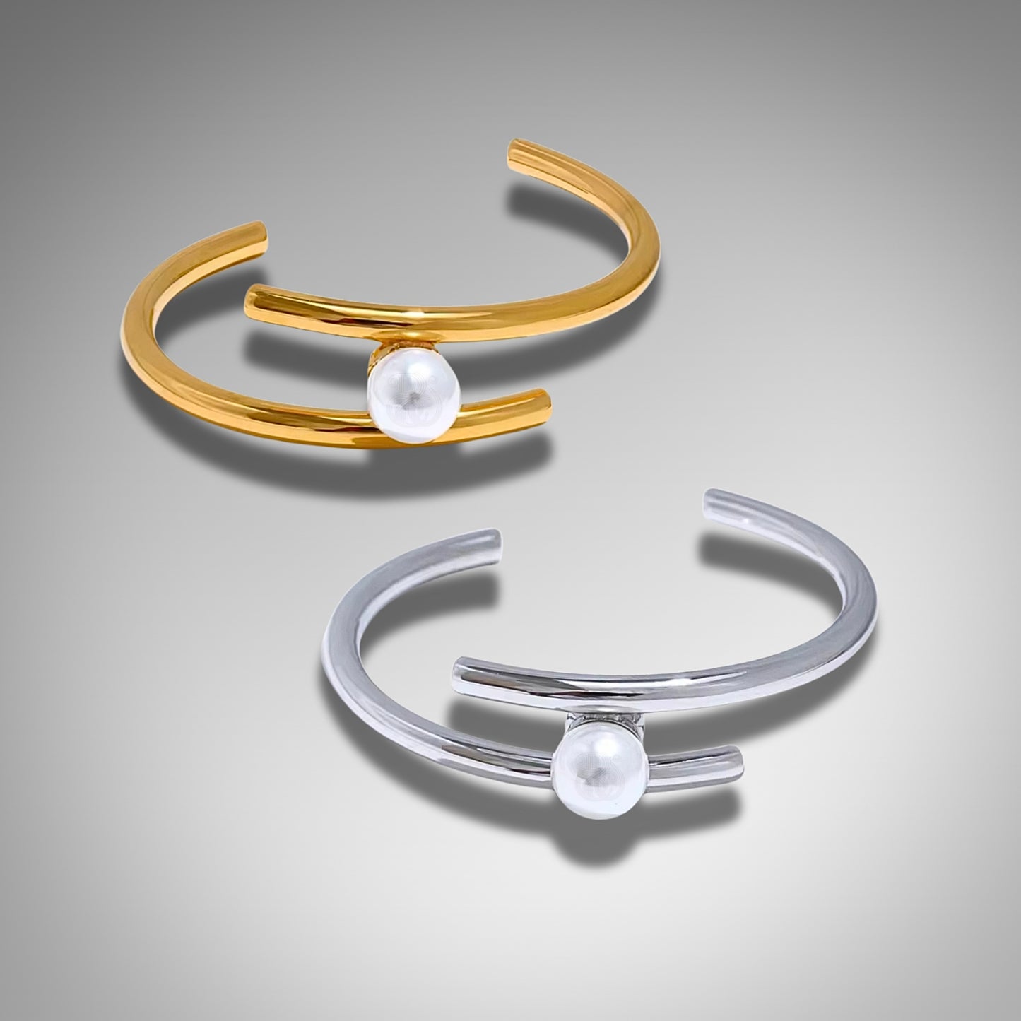 Lustrous Pearl Cuff