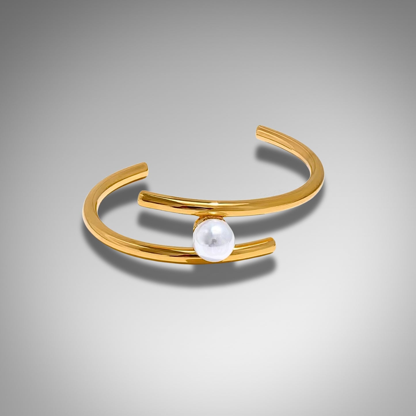 Lustrous Pearl Cuff
