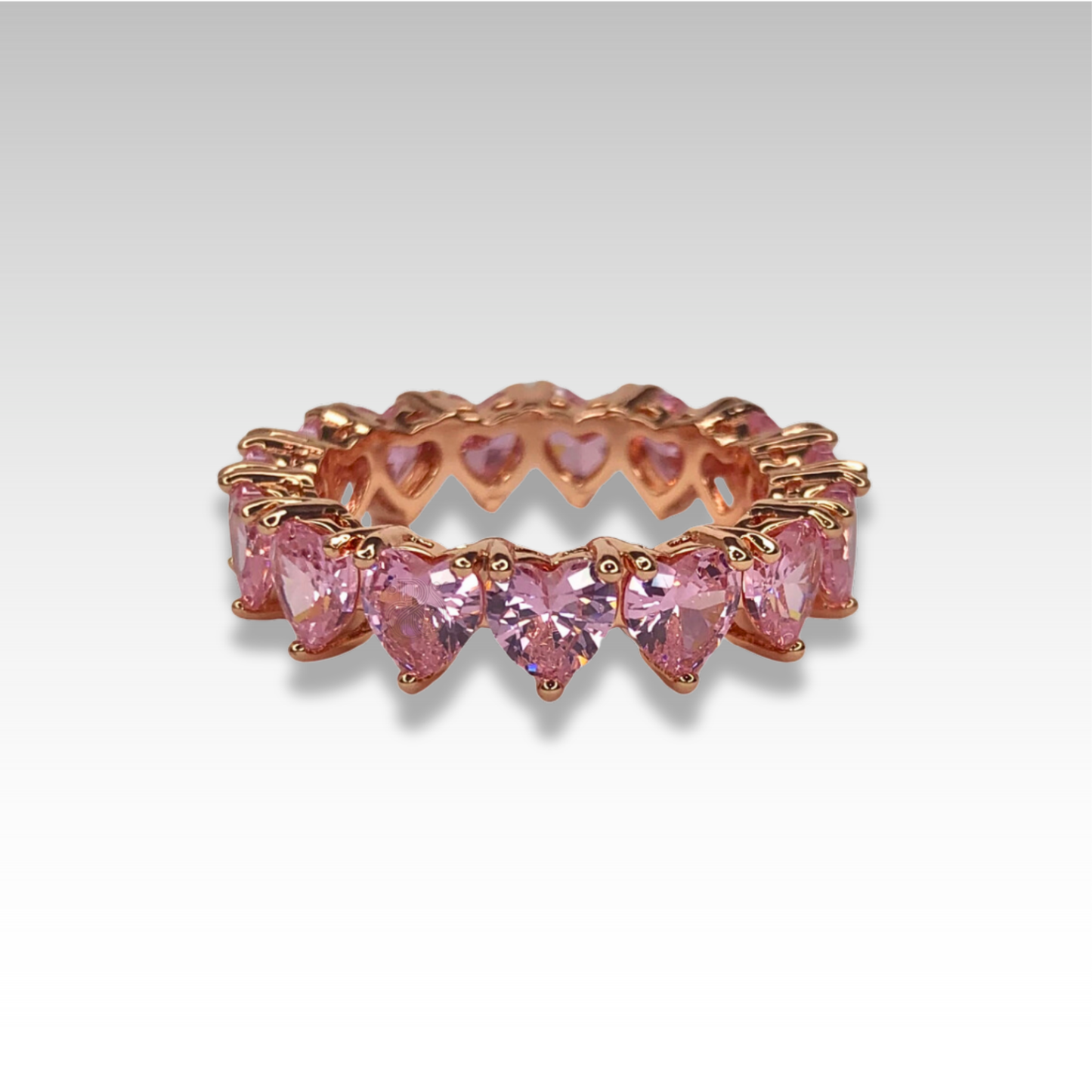 Grand Heart Band~Peach Blush