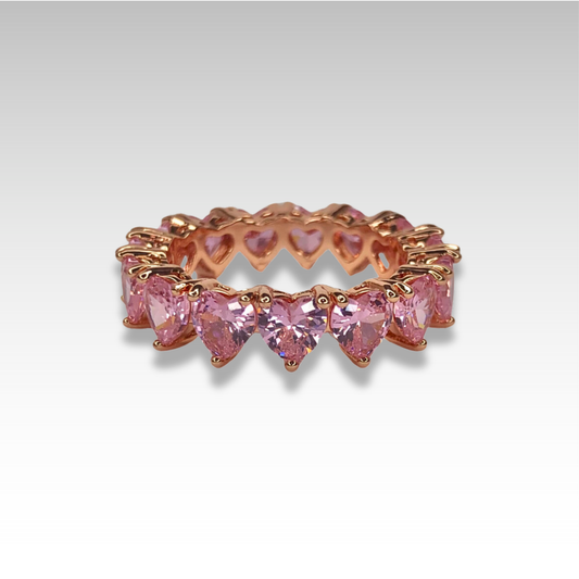 Grand Heart Band~Peach Blush