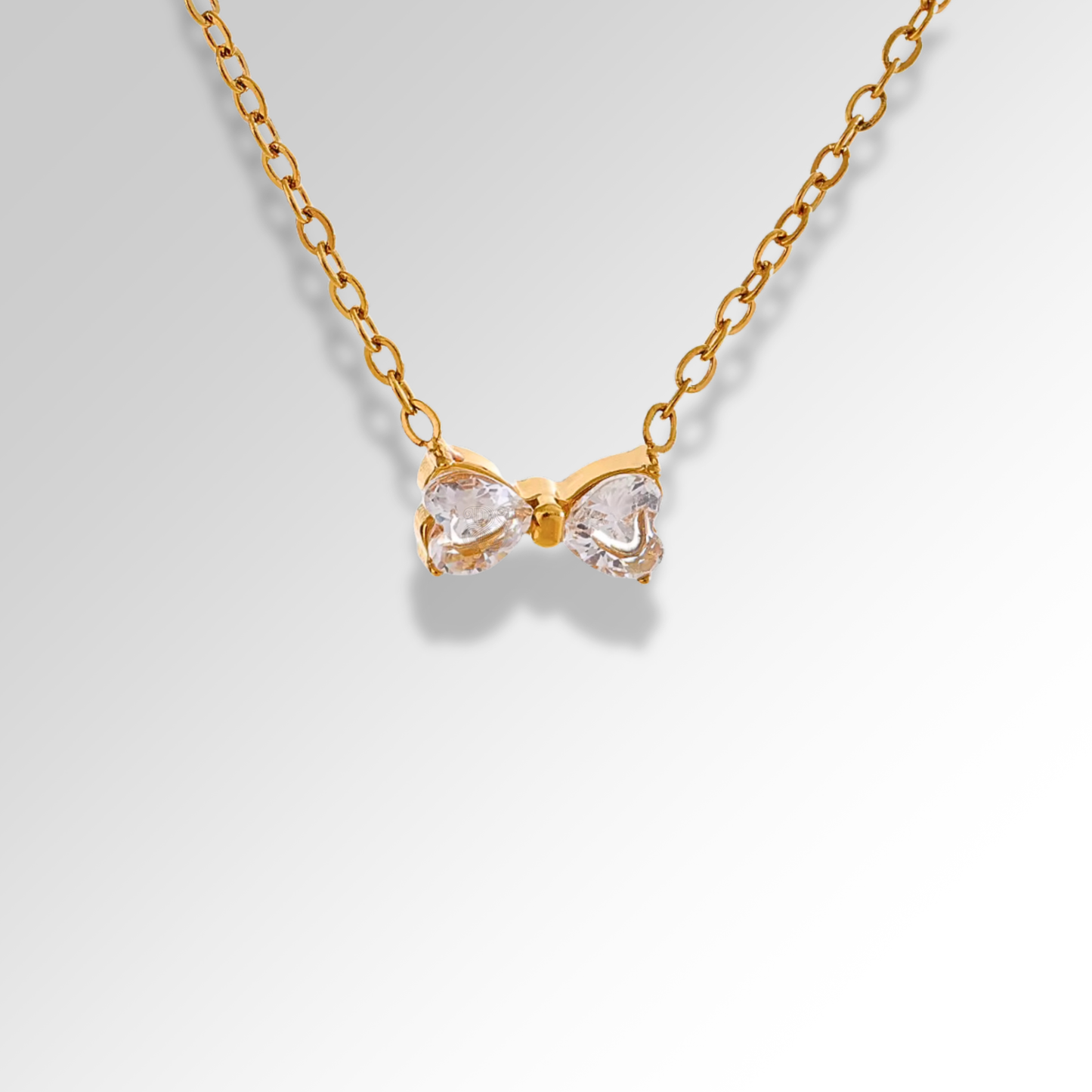 Twinkle Bow Necklace