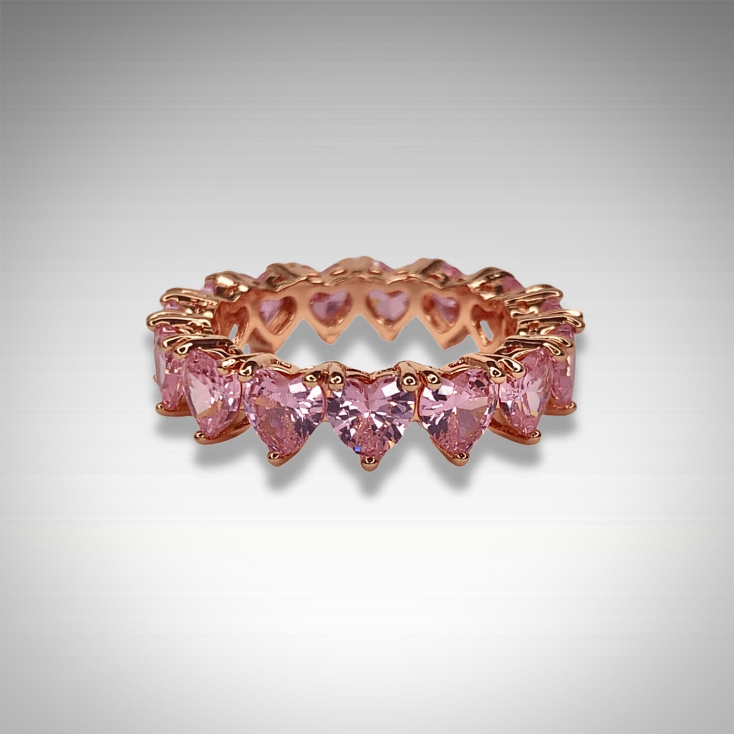 Grand Heart Band~Peach Blush