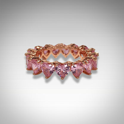 Grand Heart Band~Peach Blush