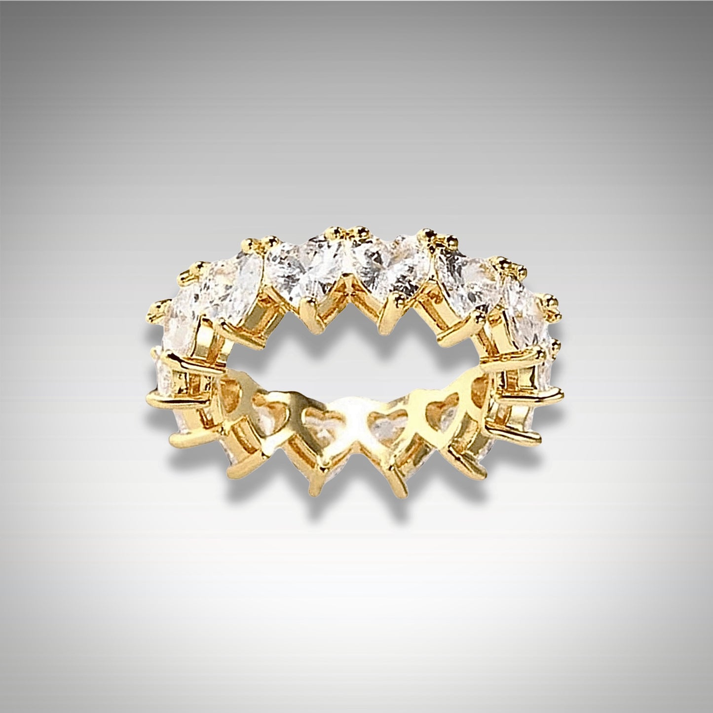 Golden Halo Mini Heart Band