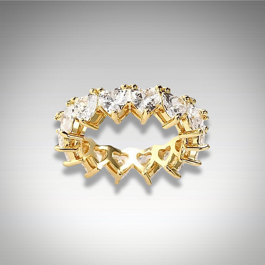 Golden Halo Mini Heart Band