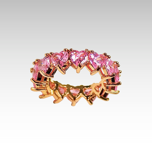 Golden Crush Mini Heart Band