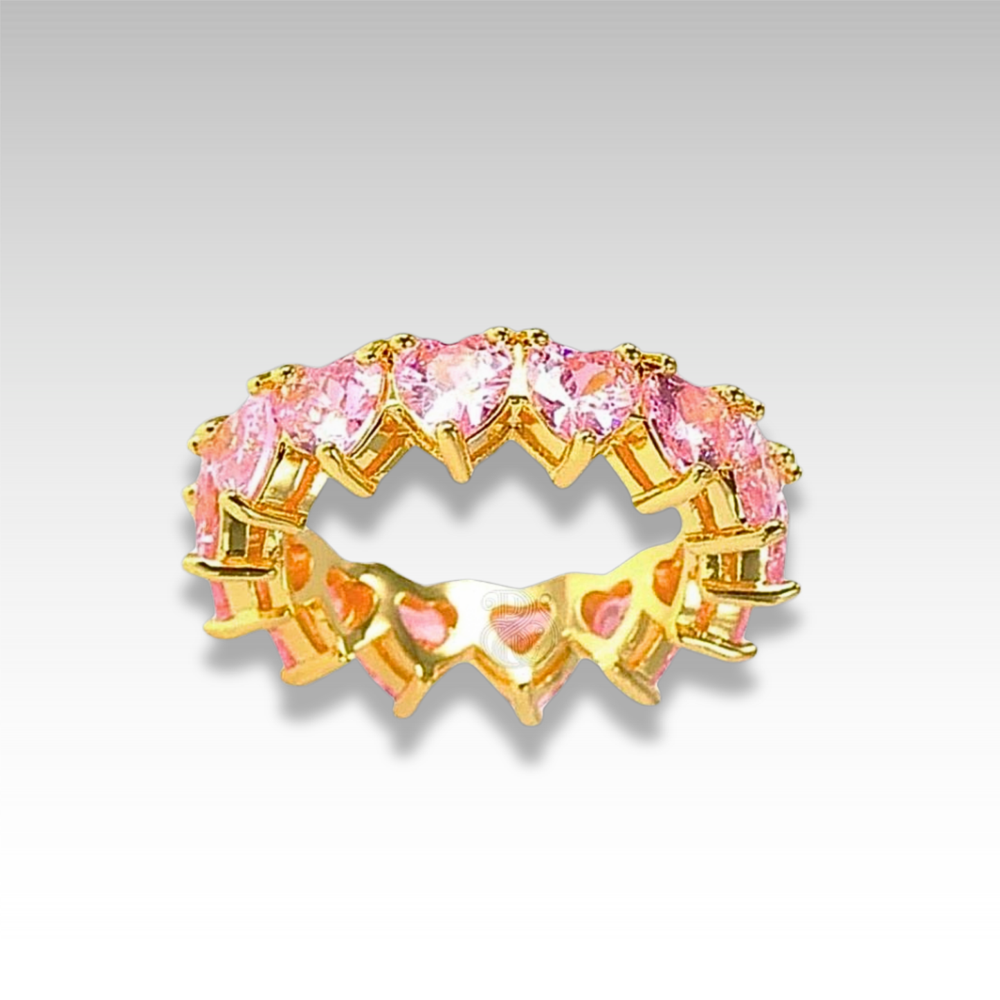Blush Bloom Mini Heart Band