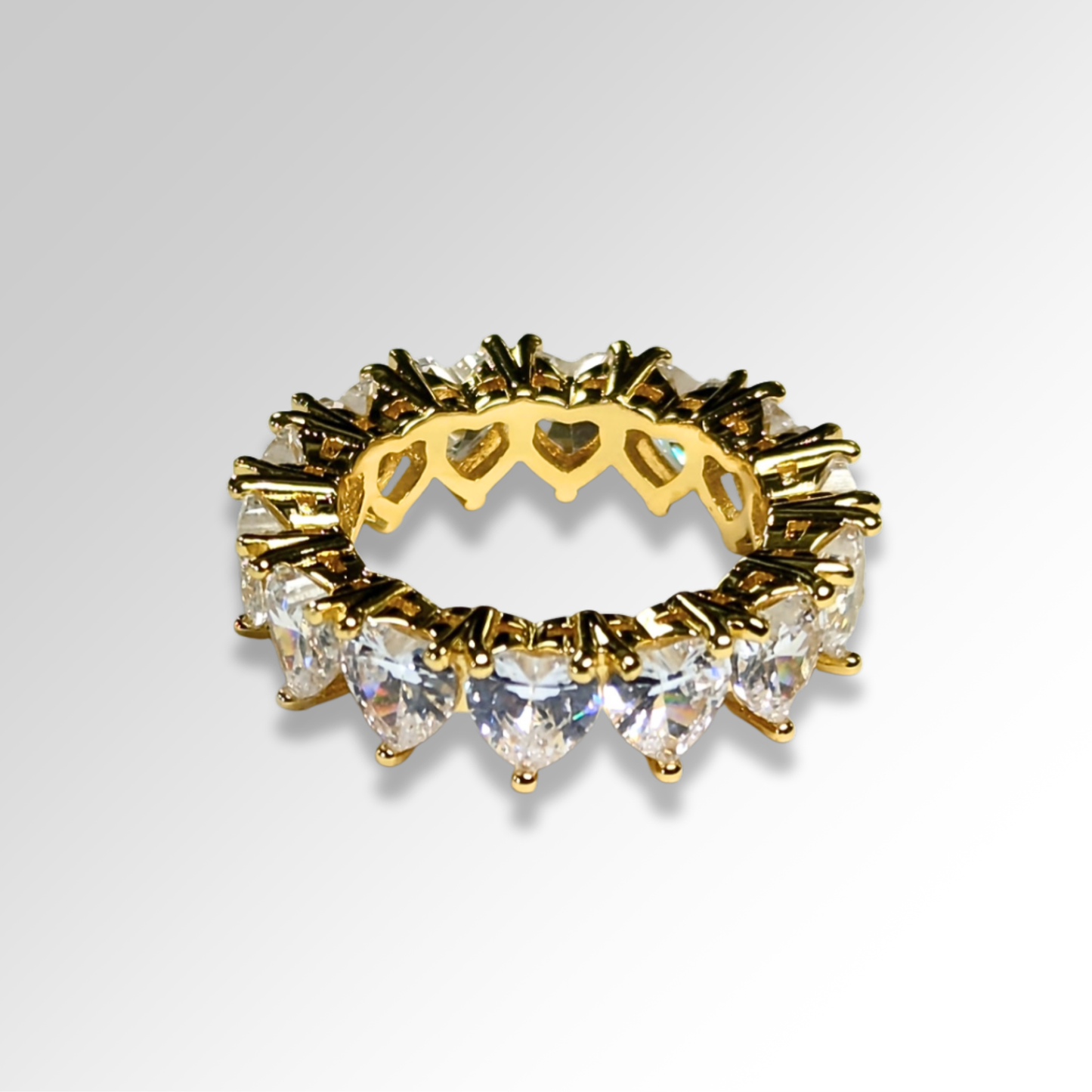 Golden Halo Mini Heart Band