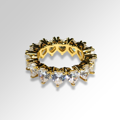 Golden Halo Mini Heart Band