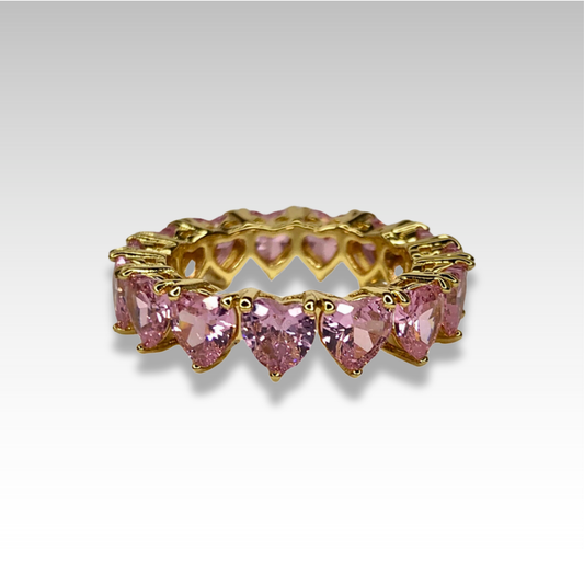 Grand Heart Band~Golden Blush