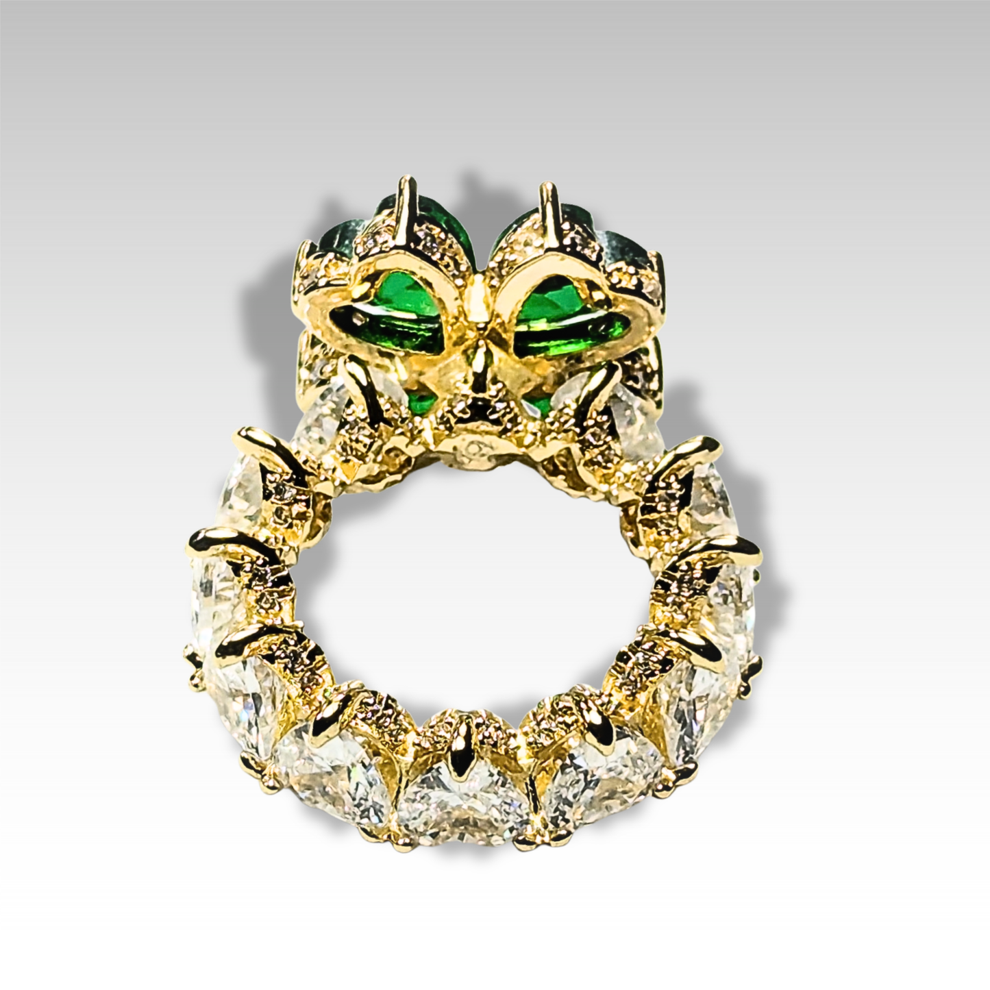 Signature Icy Clover Rings