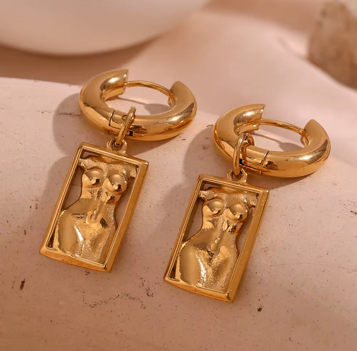The Golden Silhouette Earrings