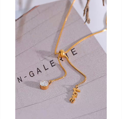 Love Glow Lariat Necklace