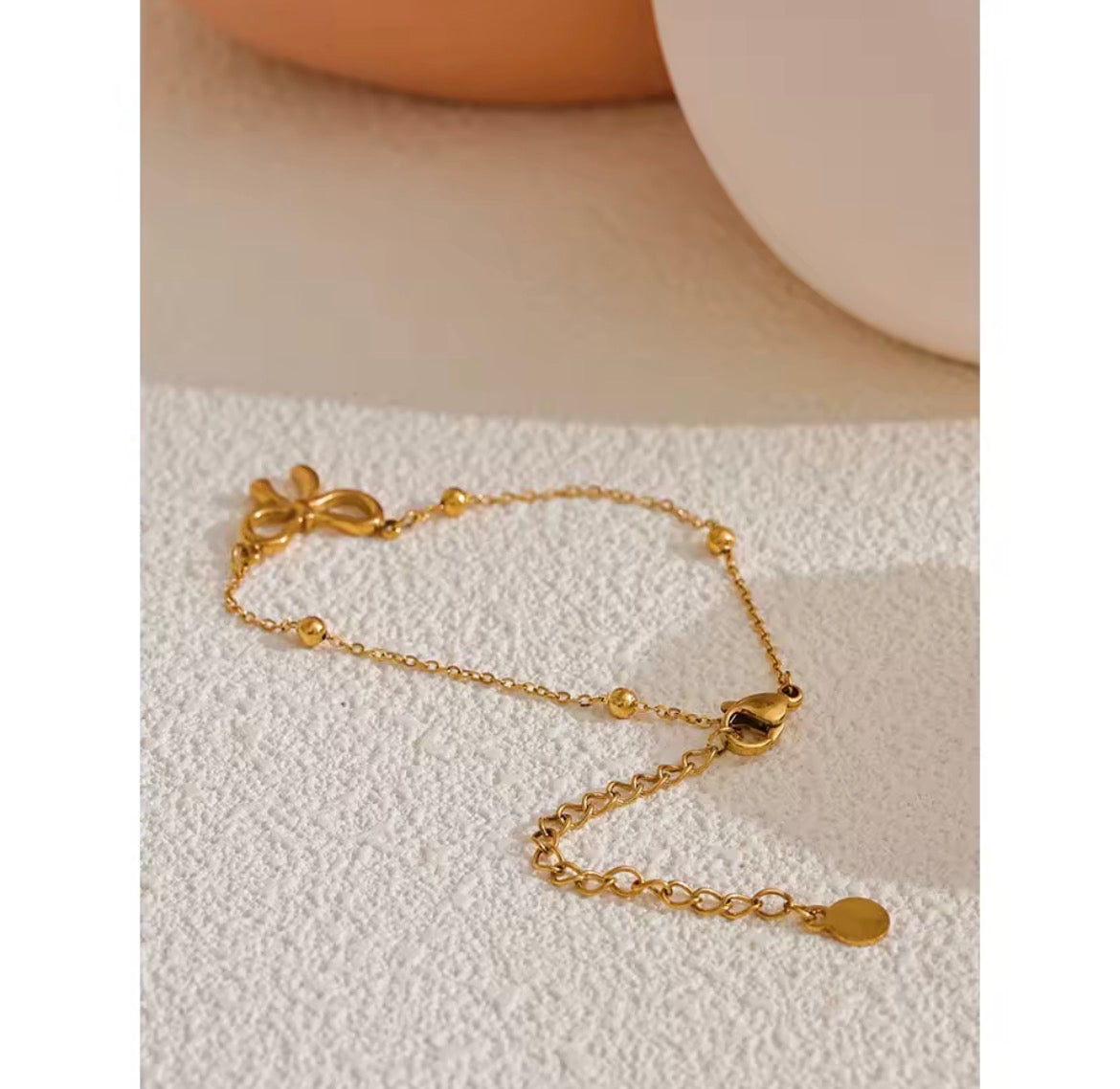 Adorned Bow Bracelet