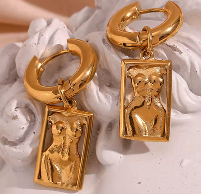 The Golden Silhouette Earrings