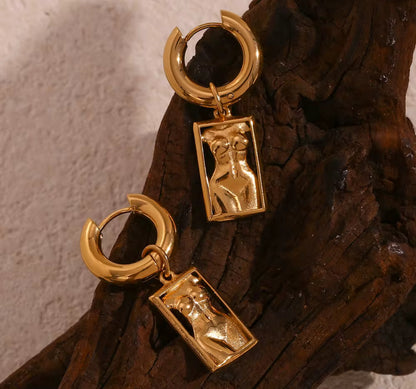 The Golden Silhouette Earrings